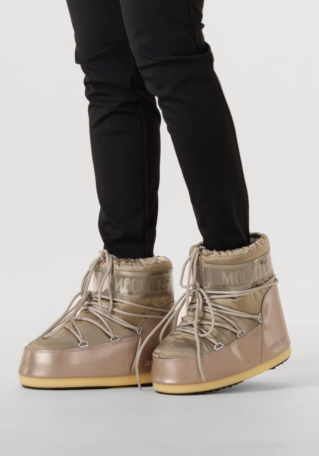 Taupe MOON BOOT Snowboots ICON LOW GLANCE - large