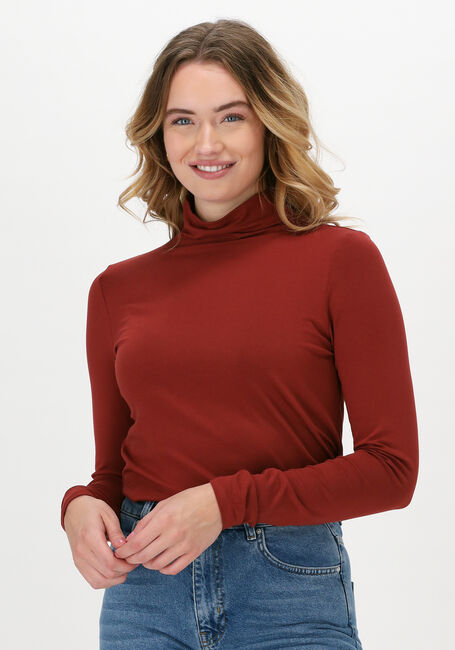 Rote SIMPLE Rollkragenpullover ROSANNE - large