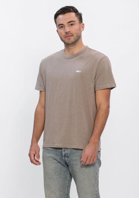 Sand TOMMY JEANS T-shirt TJM REG BADGE TEE EXT - large