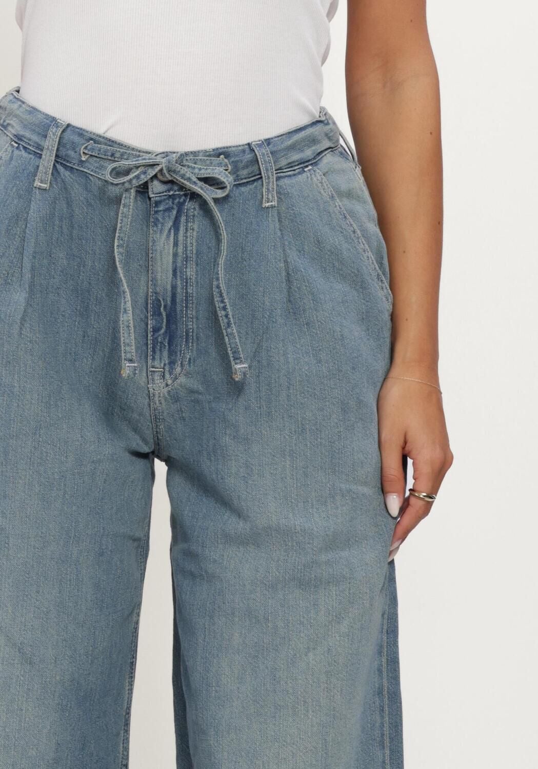 Hellblau TOMMY JEANS Wide jeans CHARLIE MR LOOSE WD TIE CJ6039 - large