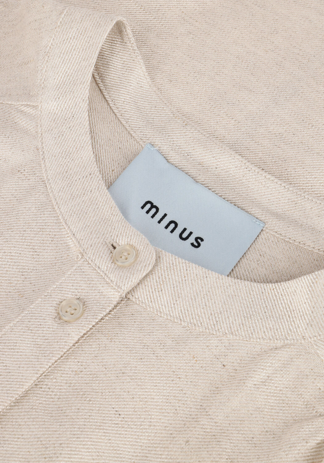 Beige MINUS Blusen SABBI LINEN BLOUSE - large