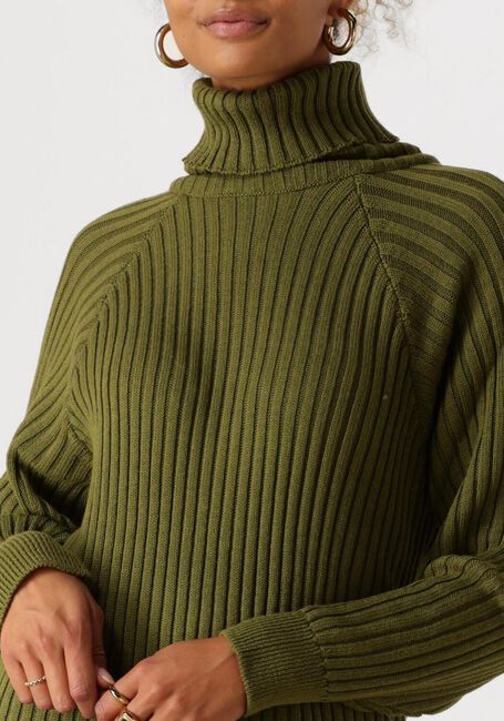 Olive Y.A.S. Midikleid YASMAVI KNIT MIDI ROLLNECK DRESS - large