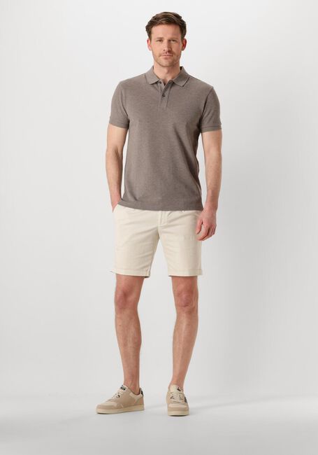 Braune PROFUOMO Polo-Shirt POLO SHORT SLEEVE - large