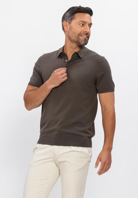 Gr&uuml;ne PROFUOMO Polo-Shirt POLO SS LUXURY BASIC - large