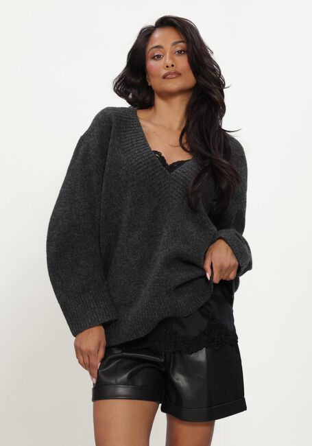 Dunkelgrau OMODA ATELIER Pullover OM-DELPHINE X QUINTY - large
