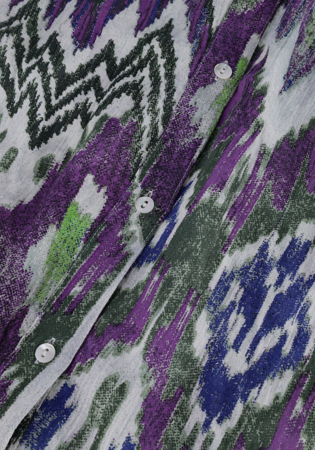 Mehrfarbige/Bunte ALIX THE LABEL Minikleid LADIES WOVEN IKAT TUNIC - large