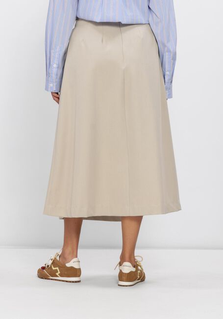 Taupe CO'COUTURE R&ouml;cke LUNACC BELT PLEAT SKIRT - large