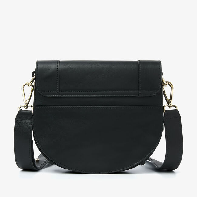 Schwarze VIA VAI Crossbody taschen MAE LIZZY - large