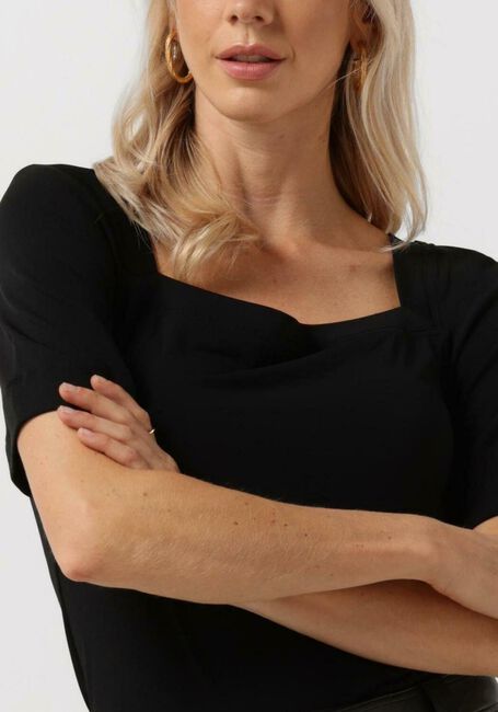 Schwarze VANILIA Top UNI QUARE - large