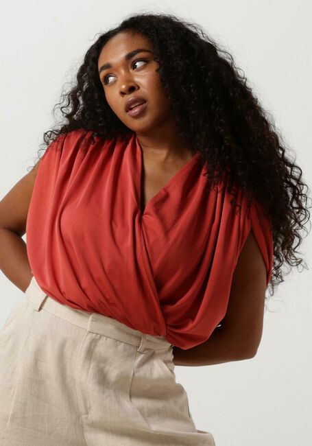 Rote MINUS Top ELVIE MODAL WRAP TOP - large