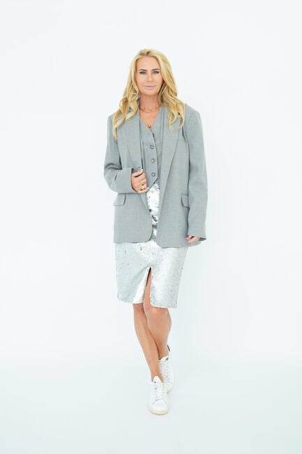 Hellgrau EST'SEVEN Blazers AISHA BLAZER - large