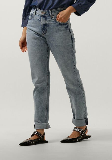 Blaue LEE Mom jeans RIDER JEANS WASHED IN LIGHT - large