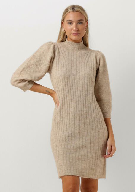 Beige MINUS Minikleid DITTA KNIT DRESS - large