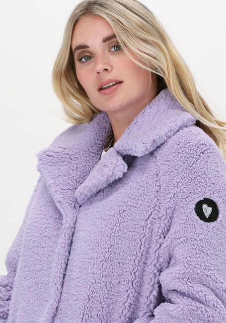 Lila MOS MOSH Teddy-Jacke TEDDY COAT - large