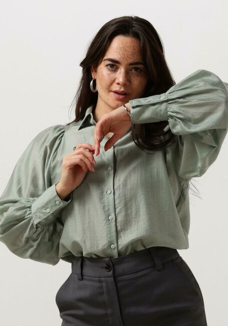 Gr&uuml;ne MSCH COPENHAGEN Blusen MSCHVARSHA ROMINA SHIRT - large