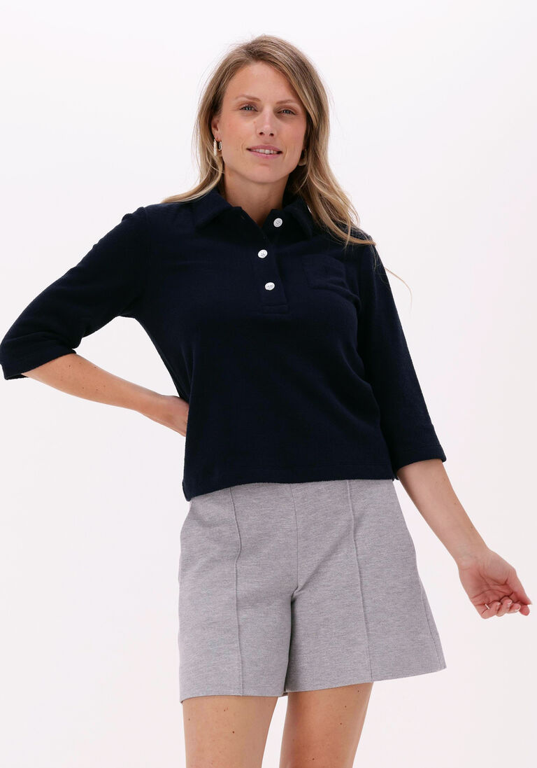 dunkelblau vanilia pullover towel polo