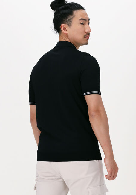 Schwarze GENTI Polo-Shirt K5076-1260 - large