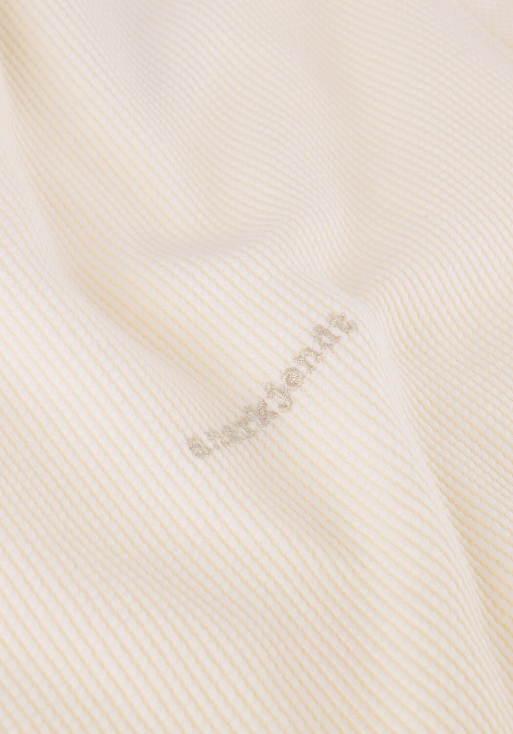 Sand ANERKJENDT T-shirt AKKIKKI S/S WAFFLE TEE - large