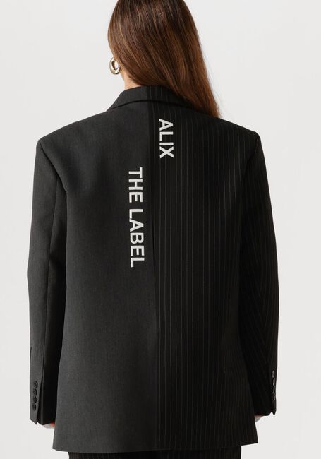 Schwarze ALIX THE LABEL Blazer LADIES WOVEN MIX SUIT BLAZER - large