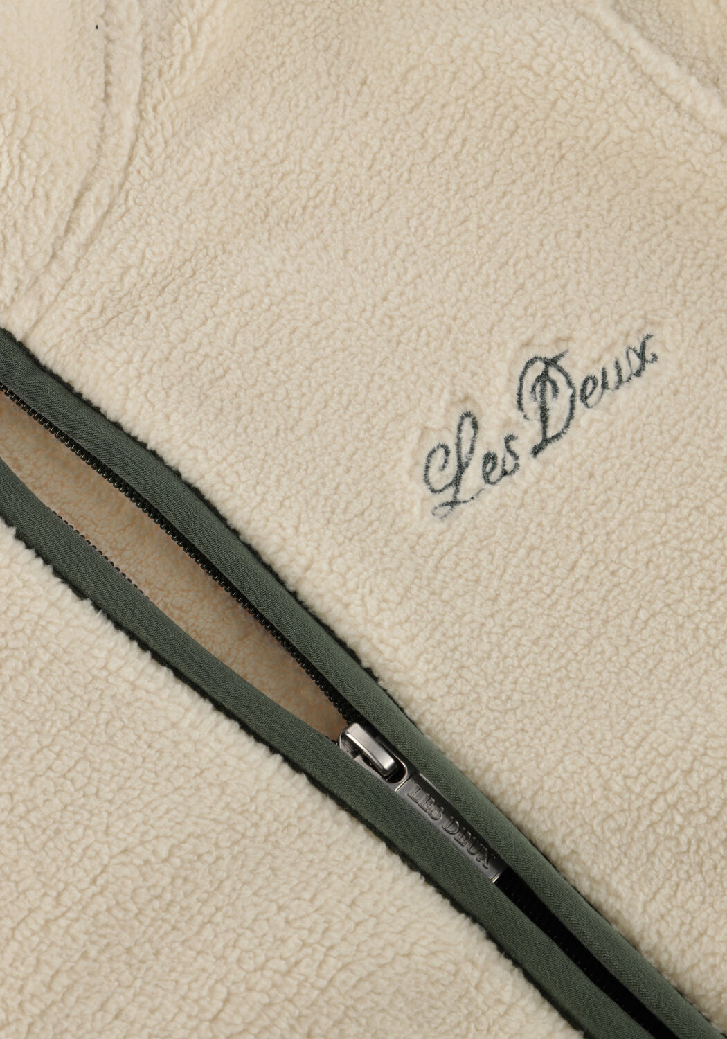 Creme LES DEUX Teddy-Jacke LANDON FLEECE JACKET KIDS - large