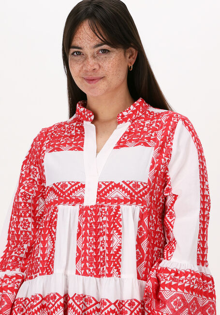 Rote GREEK ARCHAIC KORI Minikleid SHORT DRESS ALL OVER - large