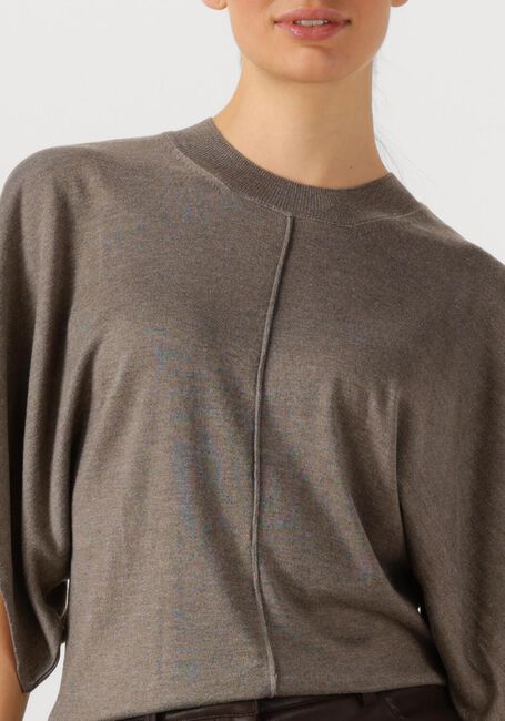 Taupe EST'SEVEN Pullover SUZETTE NOLITA - large