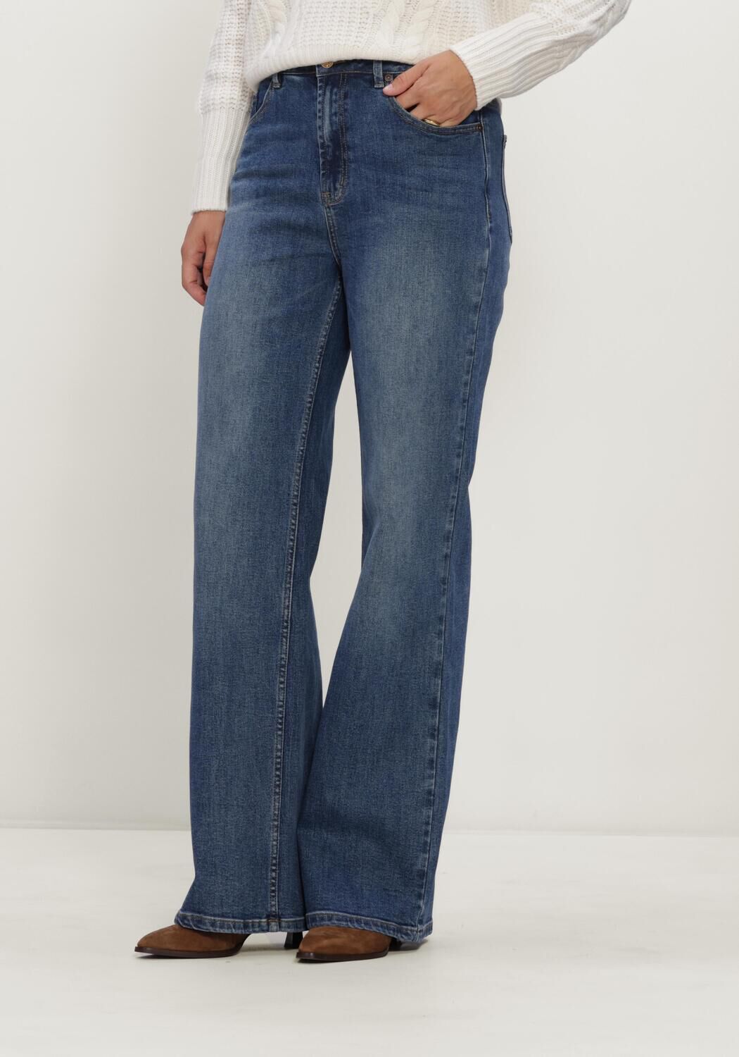 Blaue JANICE Straight leg jeans JASON - large