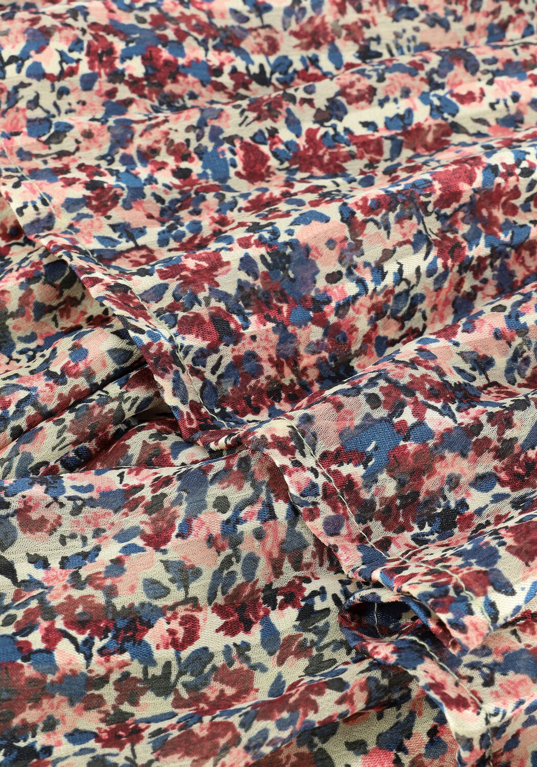 Mehrfarbige/Bunte MSCH COPENHAGEN Minirock KALINE SHORT SKIRT AOP 16263 - large