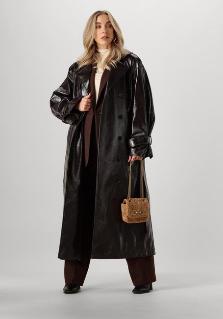 Braune EDITED Mäntel OVERSIZE REESE TRENCH COAT - large