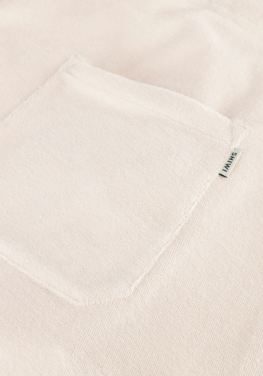 Ecru SHIWI Kurze Hose MEN EVAN TOWELING SHORTS SOLID - large