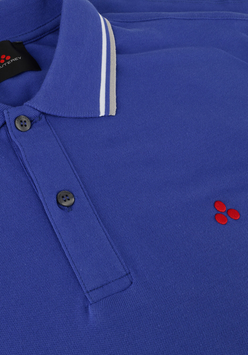 Blaue PEUTEREY Polo-Shirt NEW MEDINILLA STR 01 - large