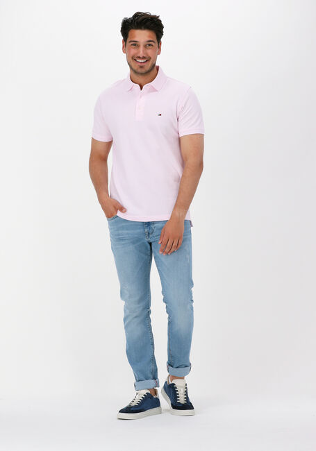 Hell-Pink TOMMY HILFIGER Polo-Shirt 1985 SLIM POLO - large