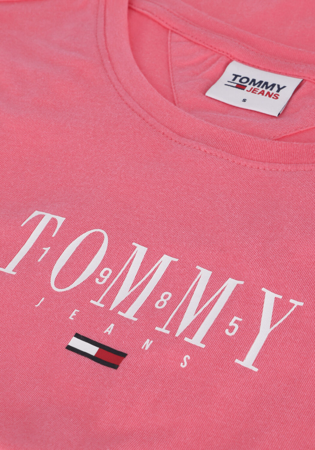 Rosane TOMMY JEANS T-shirt TJW SKINNY ESSENTIAL LOGO 1 SS - large