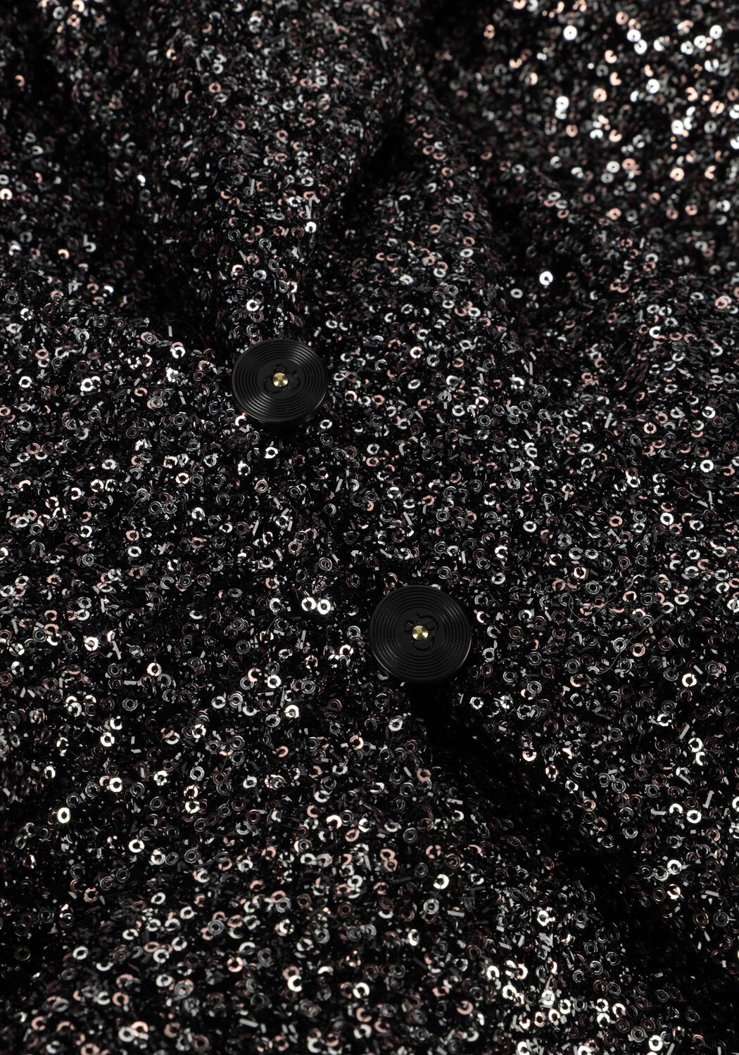 Silberne SCOTCH & SODA Minikleid MINI DRESS IN MIXED SEQUINS - large