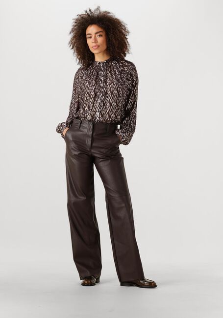 Braune KNIT-TED Weite Hose NAOMI PANT - large
