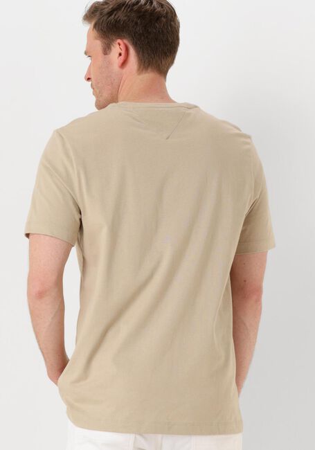 Sand TOMMY HILFIGER T-shirt ESS SEASONAL REG FIT SOLID TEE - large