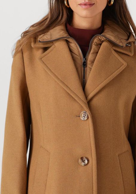 Braune BEAUMONT Wattierte Jack CAMERON COAT - large