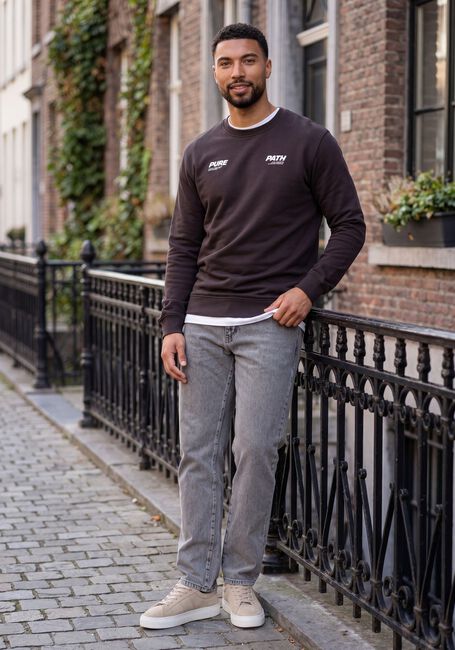 Braune PURE PATH Sweatshirt PURE - large