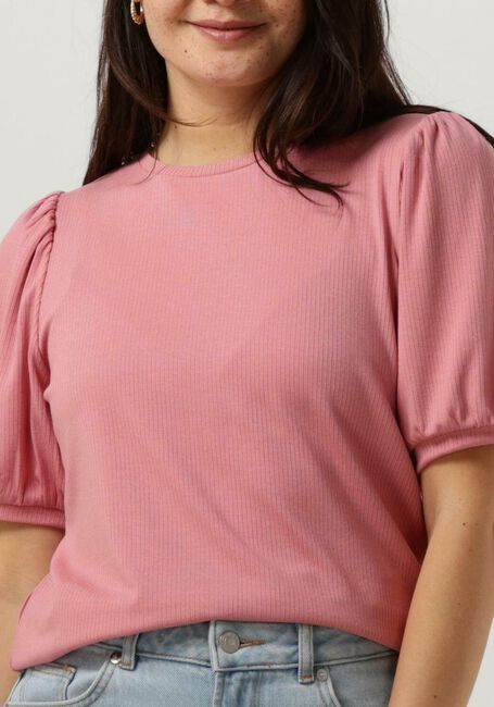 Hell-Pink OBJECT T-shirt OBJJAMIE S/S TOP - large