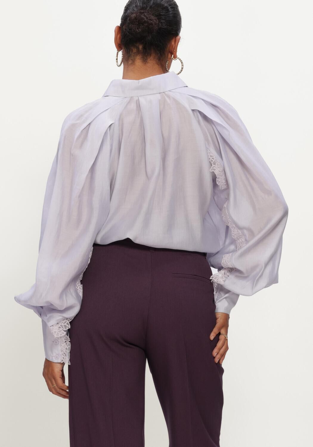 Lila COPENHAGEN MUSE Blusen CMMOLLY-SHIRT - large