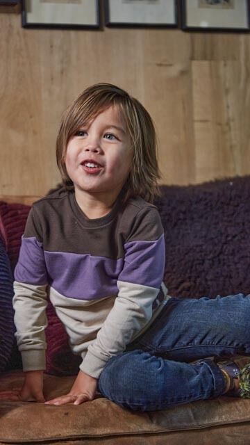 Mehrfarbige/Bunte KOKO NOKO Sweatshirt S48811-37 - large