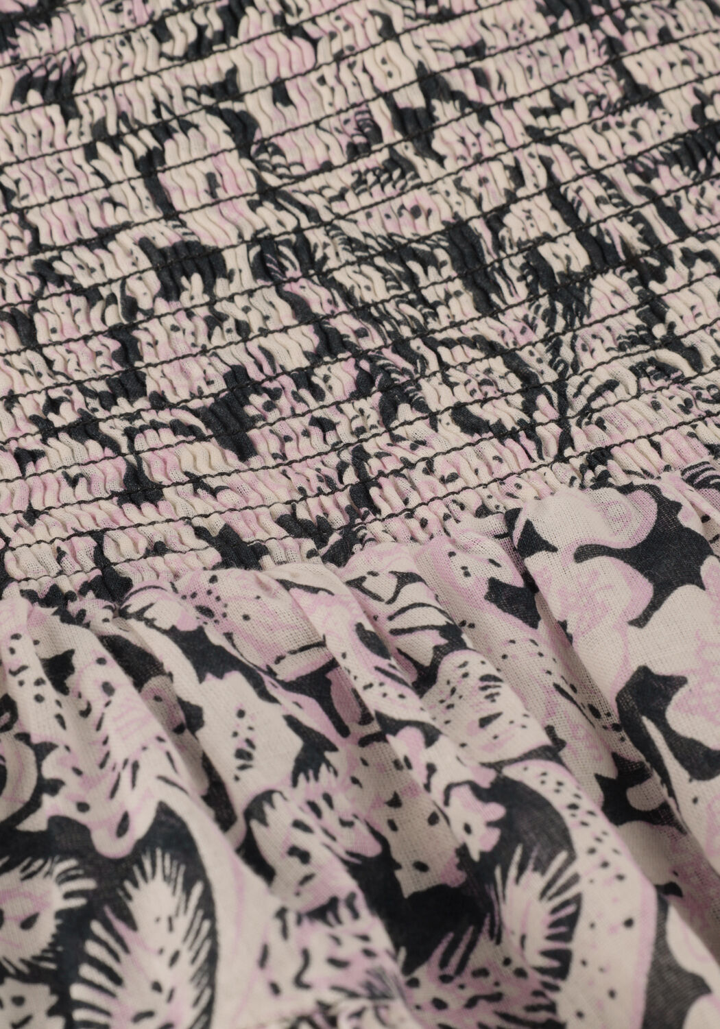 Schwarze NEO NOIR Minirock LINE SWEET FLORAL SKIRT - large