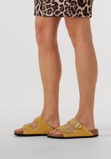 Gelbe BIRKENSTOCK Zehentrenner ARIZONA RIVET BORDER - large