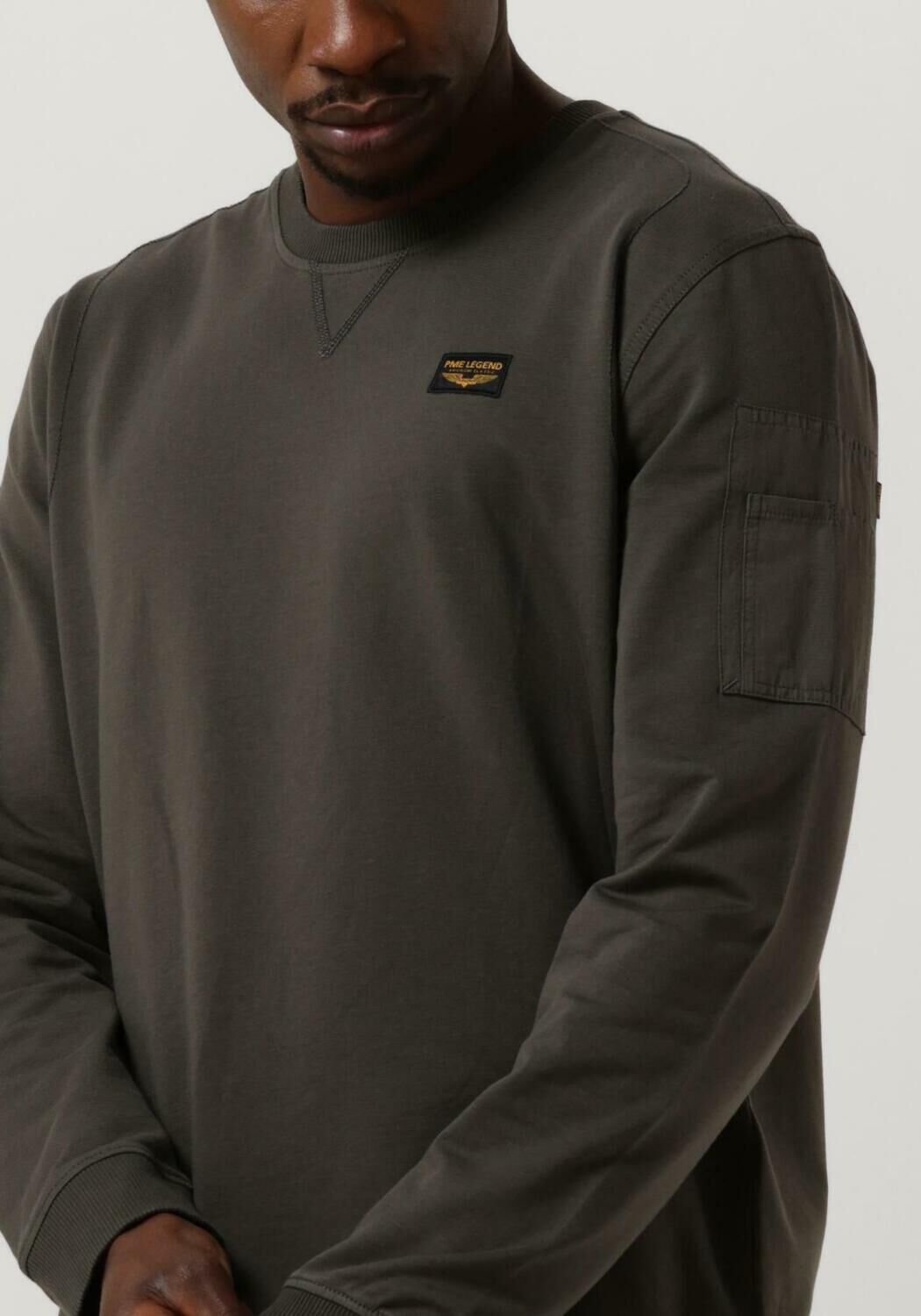 Braune PME LEGEND Pullover AIRSTRIPE SWEAT - large