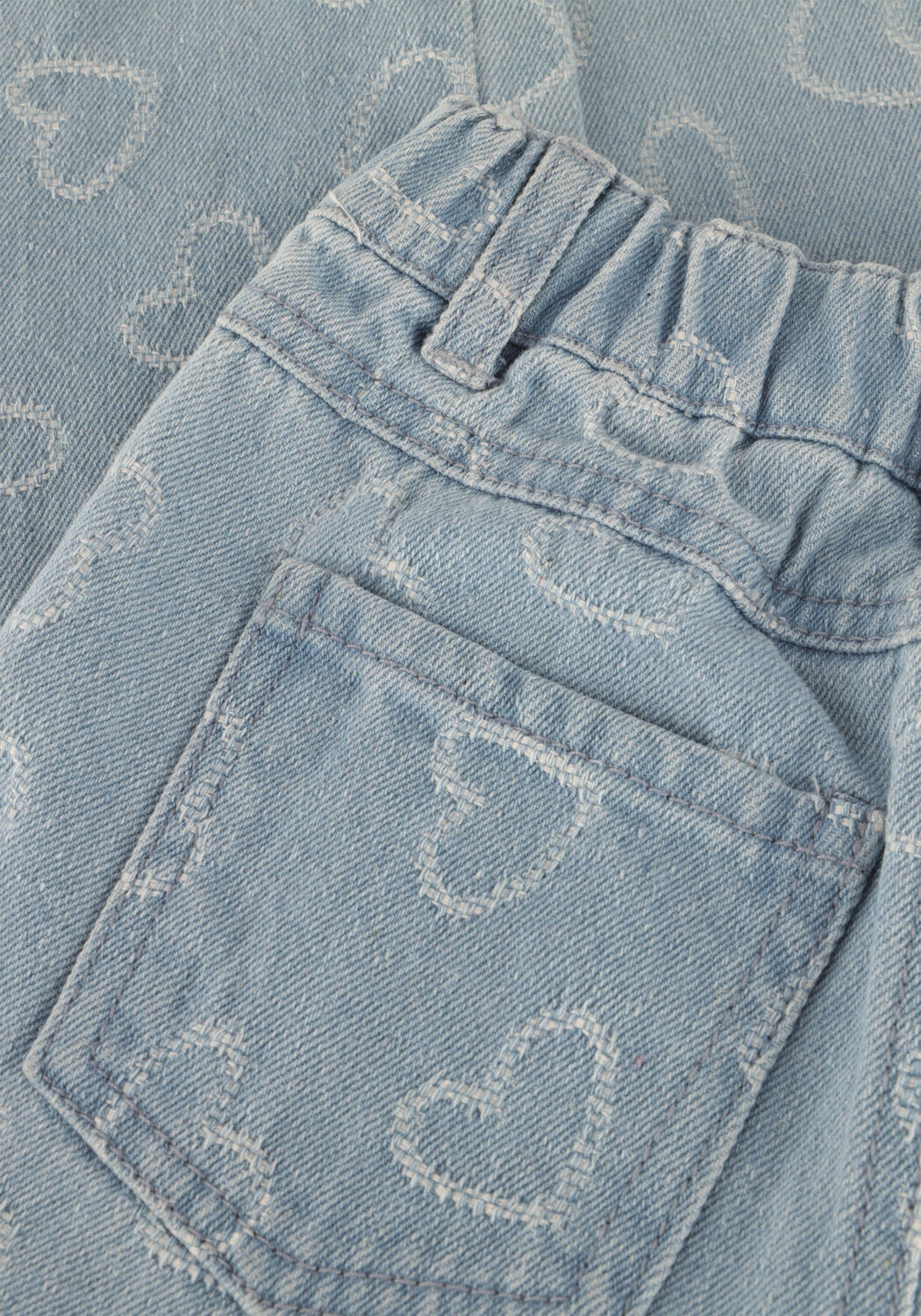 Hellblau LOOXS Little Wide jeans 2501-7604 - large