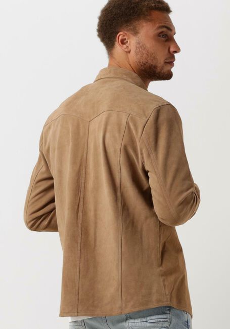 Taupe GOOSECRAFT Overshirt GC WYATT SHIRT - large
