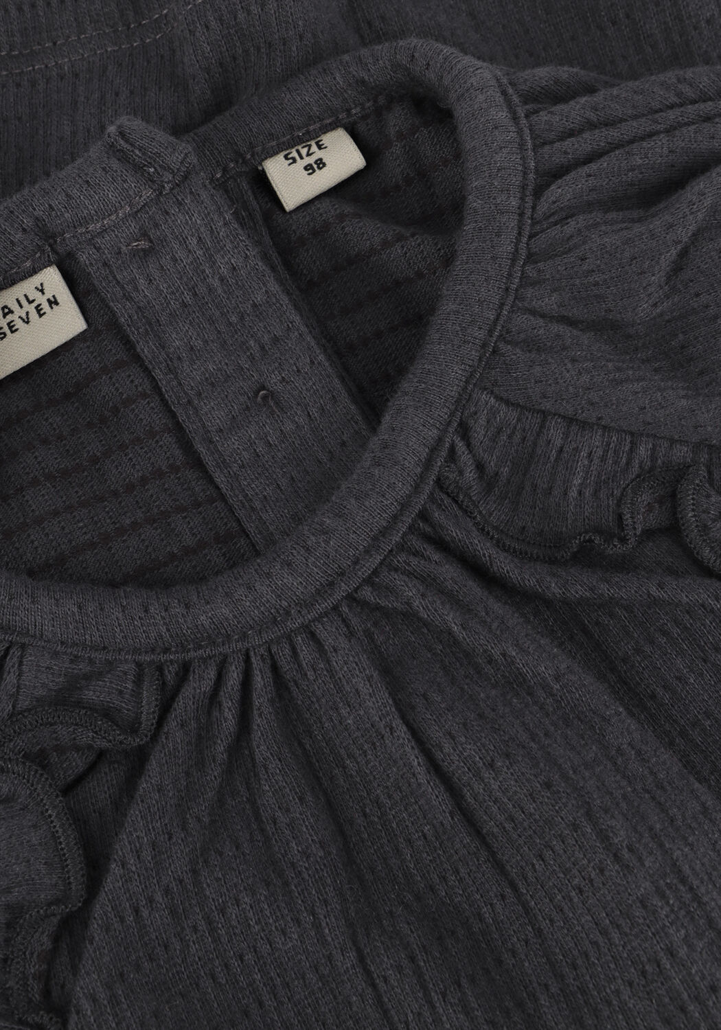 Schwarze DAILY7 Langarmshirts T-SHIRT LONGSLEEVE STRUCTURE - large