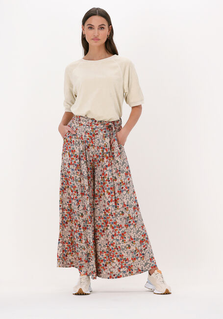 Mehrfarbige/Bunte BY-BAR Weite Hose WANDA POPPY GREY PRINT - large