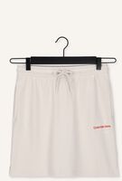 Nicht-gerade weiss CALVIN KLEIN Minirock TWO TONE MONOGRAM SKIRT Nicht-gerade weiss CALVIN KLEIN Minirock TWO TONE MONOGRAM SKIRT - medium