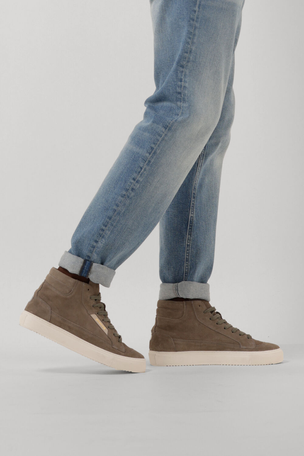 Graue GOOSECRAFT Sneaker High CHRISTIAN MEN 7 - large